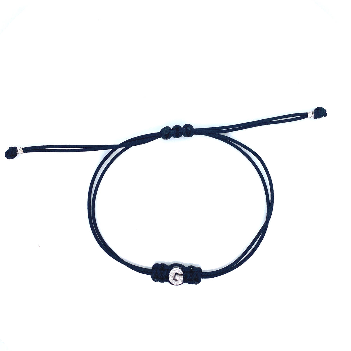 Bracelet With Small Initial G and Diamond | Bernat Rubi | Luby 
