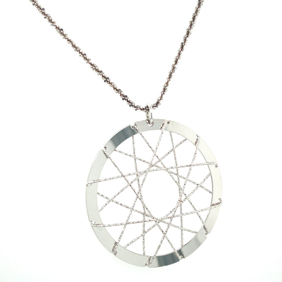 Evanescence Brass Necklace