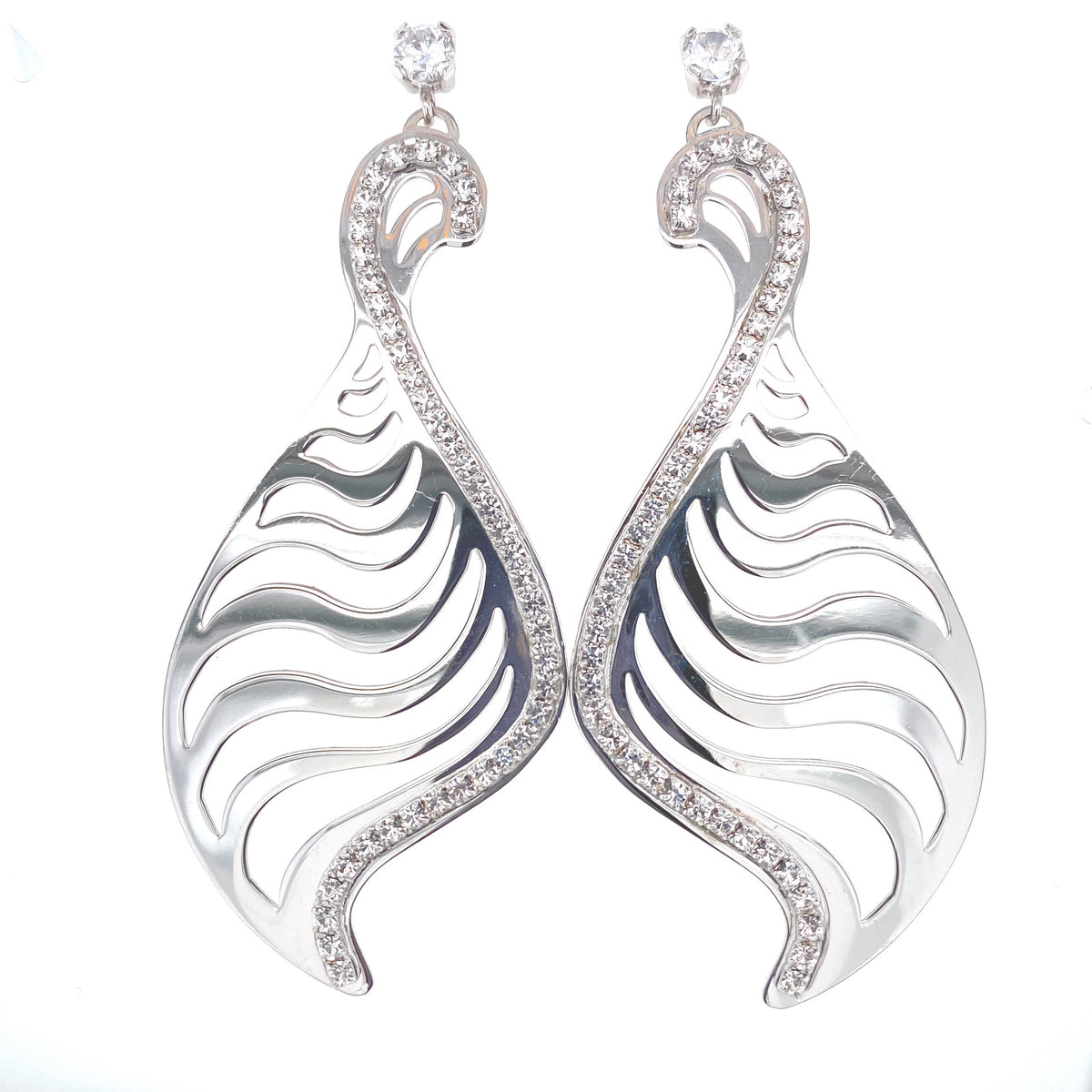 Curved Kalahari Brass Earrings | Stroili Oro | Luby 