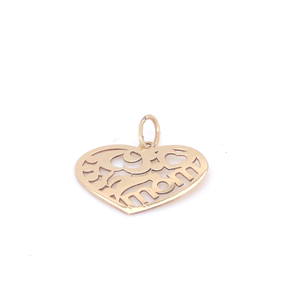 MOM HEART PENDANT | Luby Gold Collection | Luby 