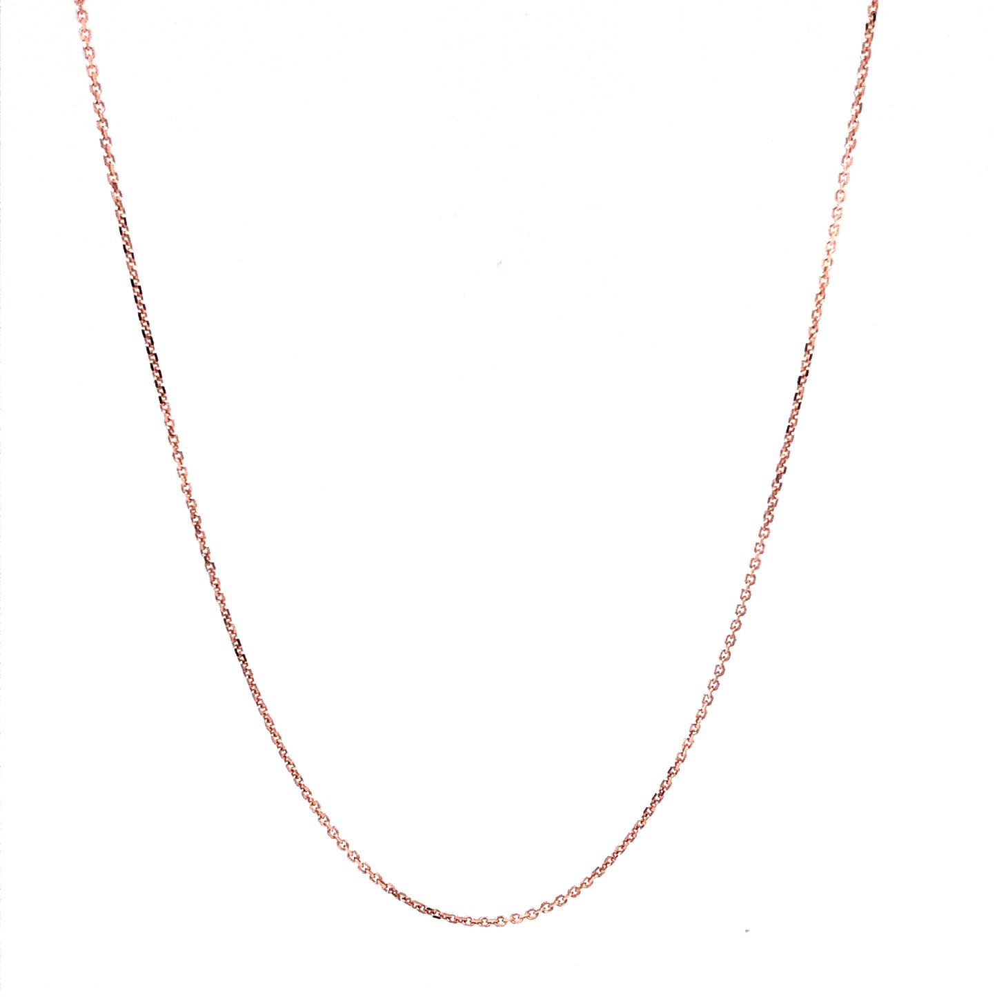 14K Rolo Chain Rose Gold | Luby Gold Collection | Luby 