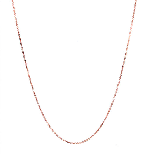 14K Rolo Chain Rose Gold | Luby Gold Collection | Luby 