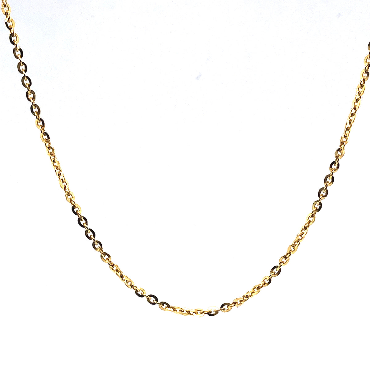 Rolo Link 14k Gold Chain (1.5mm) | Luby Gold Collection | Luby 