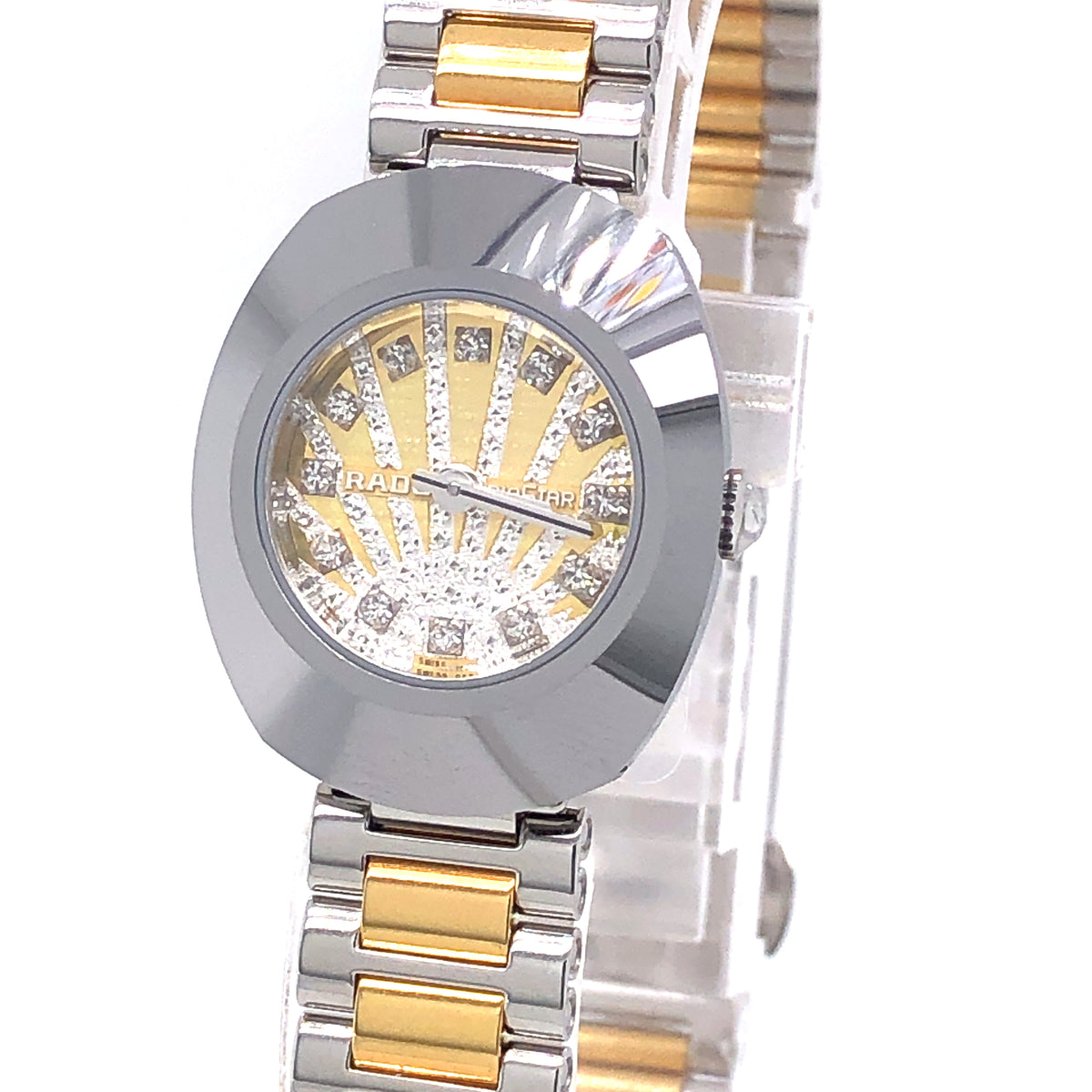 DiaStar Diamond Sunburst Ladies (Silver-Gold) | Rado | Luby 