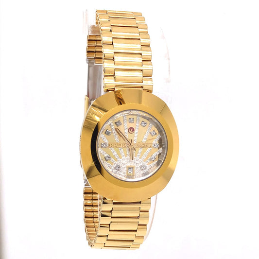 DiaStar Diamond Sunburst Ladies Limited Edition (Gold;Diamonds) | Rado | Luby 