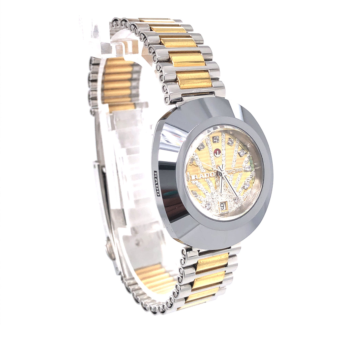 DiaStar Diamond Sunburst Limited Edition (Silver-Gold;Diamonds) | Rado | Luby 