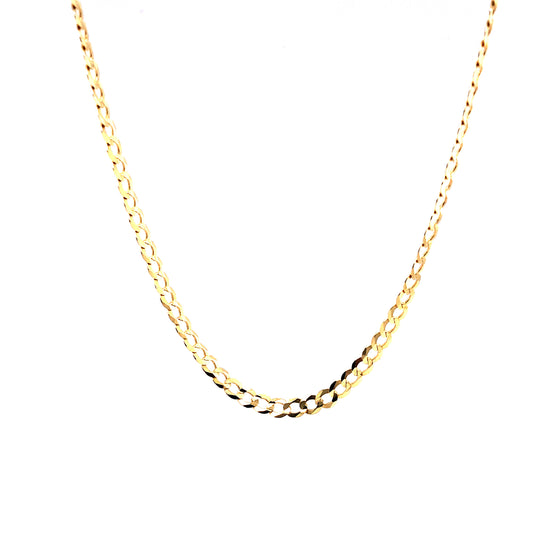 14K Cuban Link Gold Chain (2mm) | Luby Gold Collection | Luby 