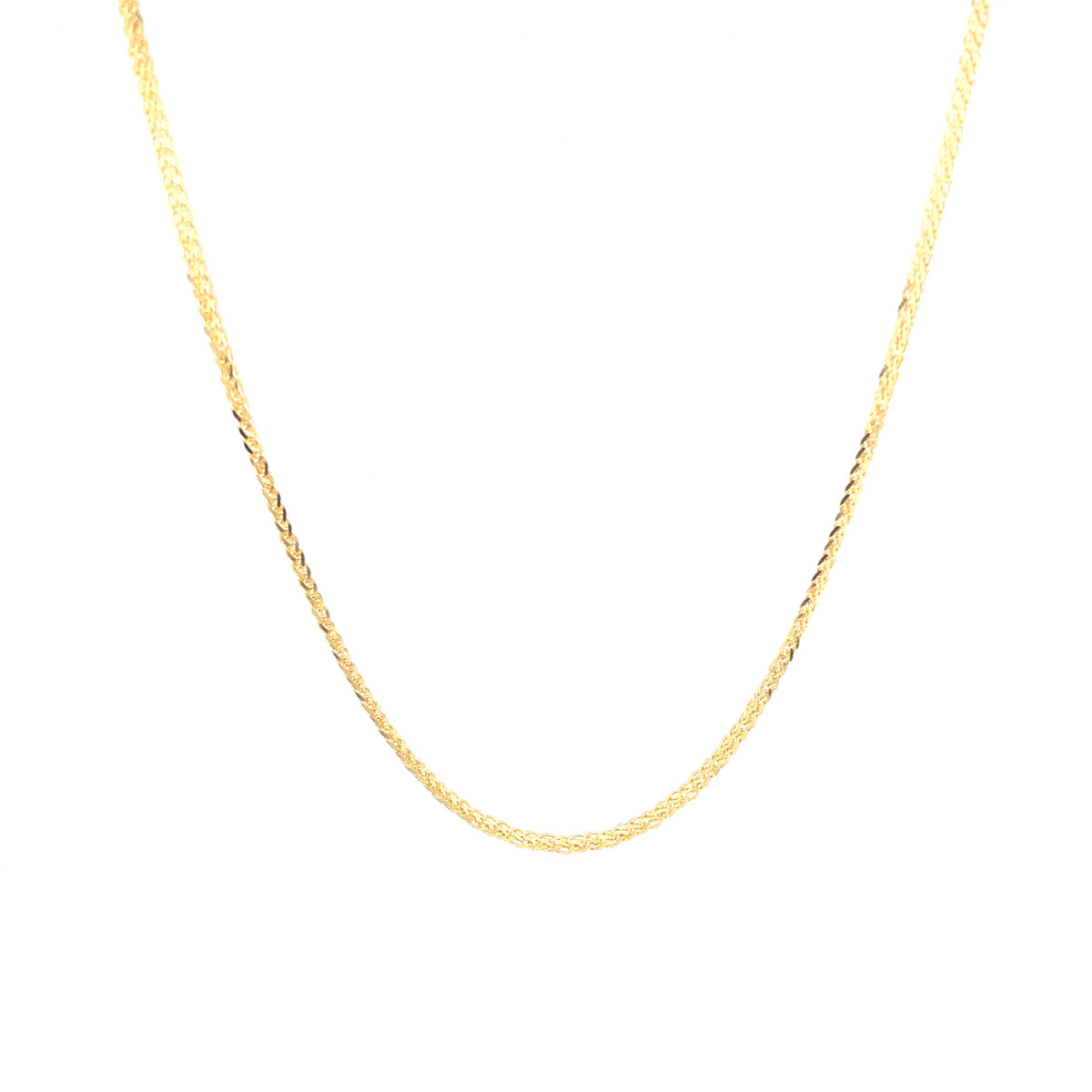 14K Franco Link Gold Chain (1.2mm) | Luby Gold Collection | Luby 