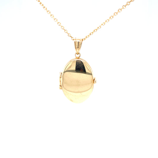 14K Photo Locket Gold Pendant | Luby Gold Collection | Luby 