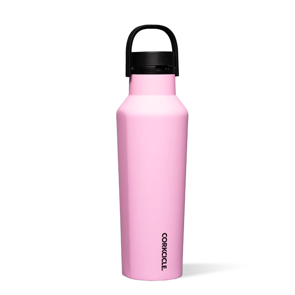 Sun-Soaked Pink Sport Canteen 20oz | Corkcicle | Luby 