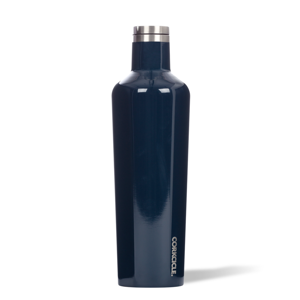 GLOSS NAVY CANTEEN (25oz) | Corkcicle | Luby 
