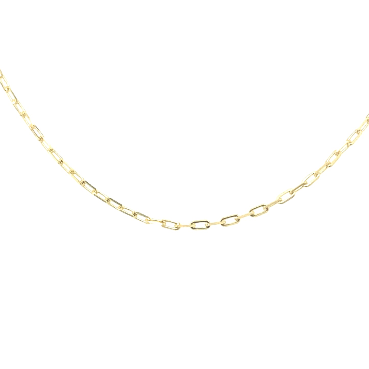 14k Gold Cable Link Necklace | Luby Gold Collection | Luby 