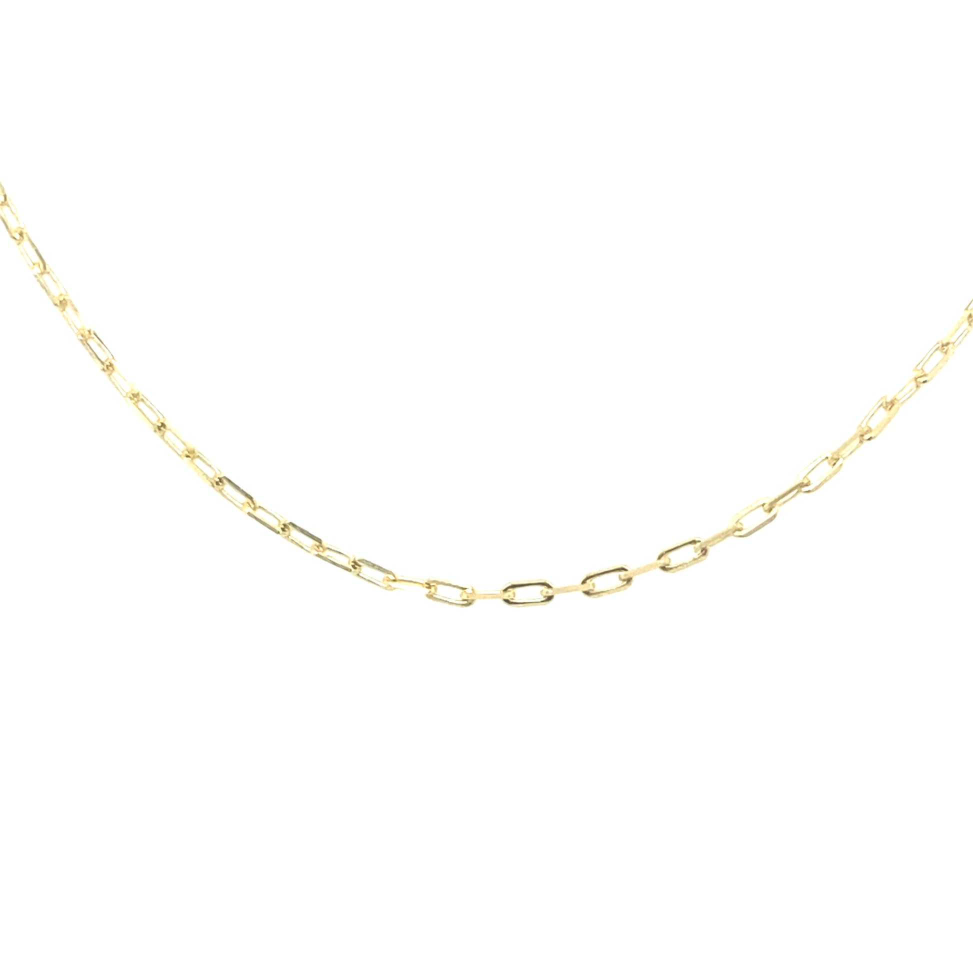 14k Gold Cable Link Necklace | Luby Gold Collection | Luby 