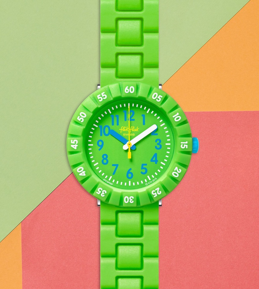 SOLO GREEN | Flik Flak by Swatch | Luby 