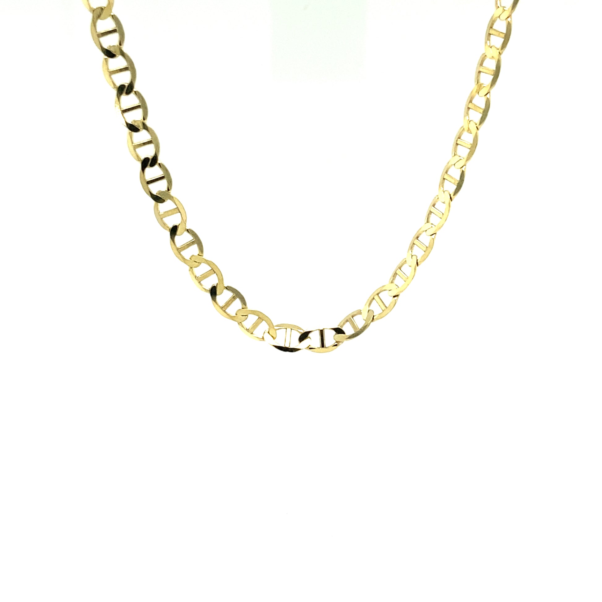 10K FLAT MARINER CHAIN | Luby Gold Collection | Luby 