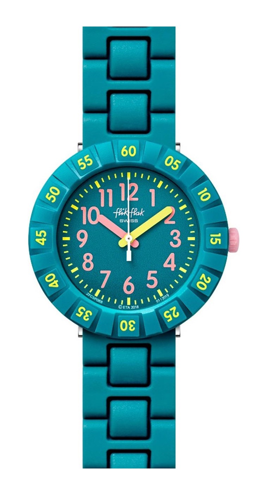 SOLO PETROL | Flik Flak by Swatch | Luby 