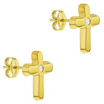 COMMUNION STUD RELIGIOUS CROSS | Children Collection | Luby 