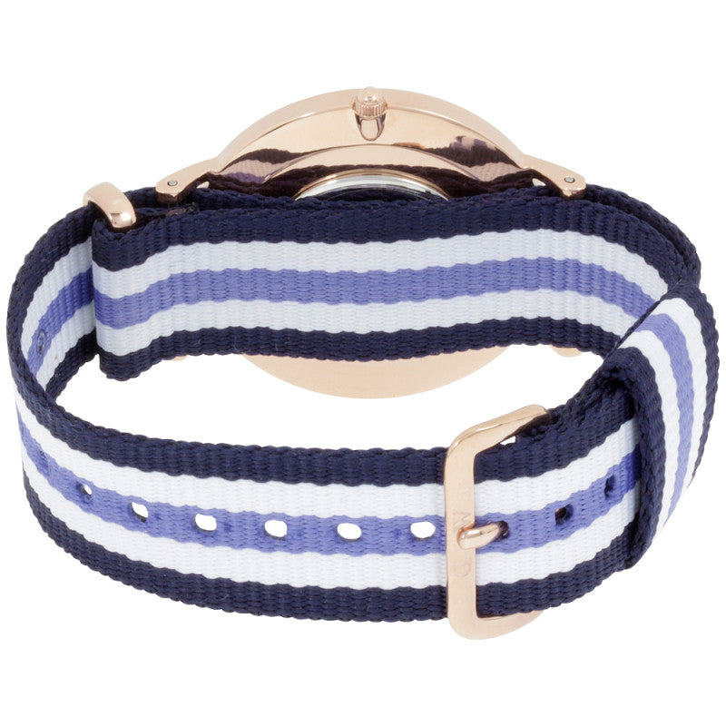 Classic Trinity Watch (Purple-Black/Rose-Gold) | Daniel Wellington | Luby 