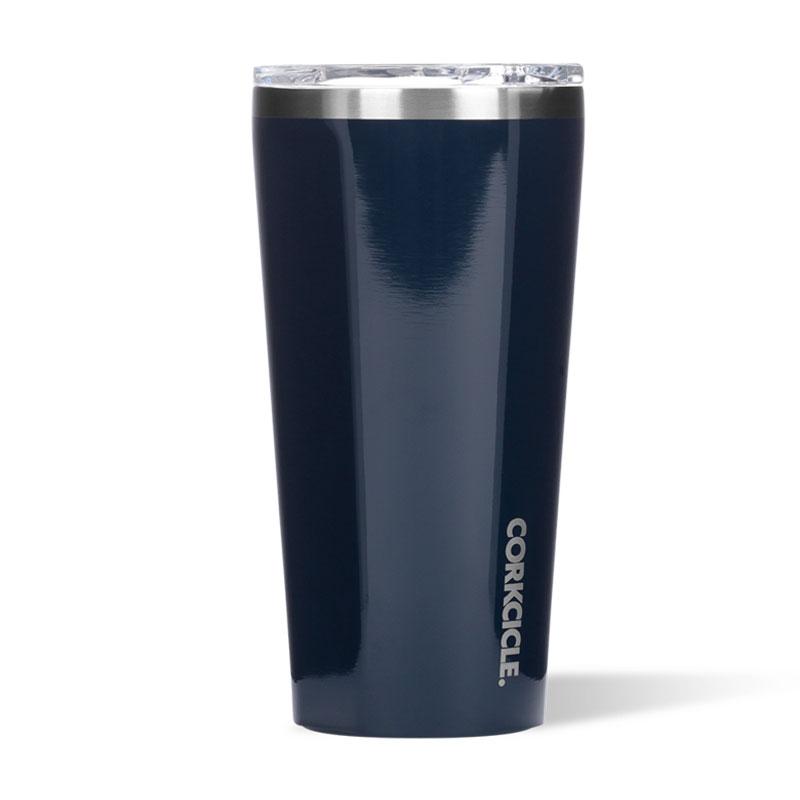 GLOSS NAVY TUMBLER (16oz) | Corkcicle | Luby 