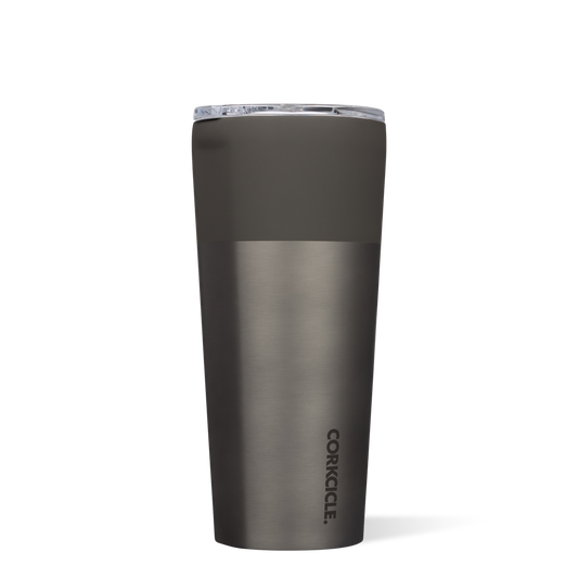 Tumbler 24oz  Color Block Shadow Grey | Corkcicle | Luby 