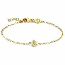 Gioie Gold Bracelet with Sun & Yellow Zirconia | Nomination Italy | Luby 