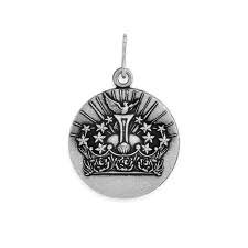 Queen Crown Charm (Silver) | Alex and Ani | Luby 