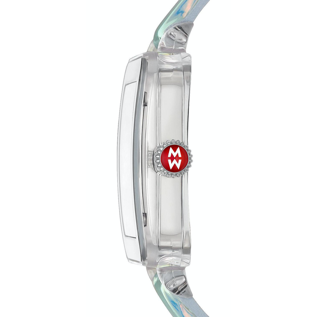 Deco Sport Stainless Topaz Dial Watch | Michele | Luby 