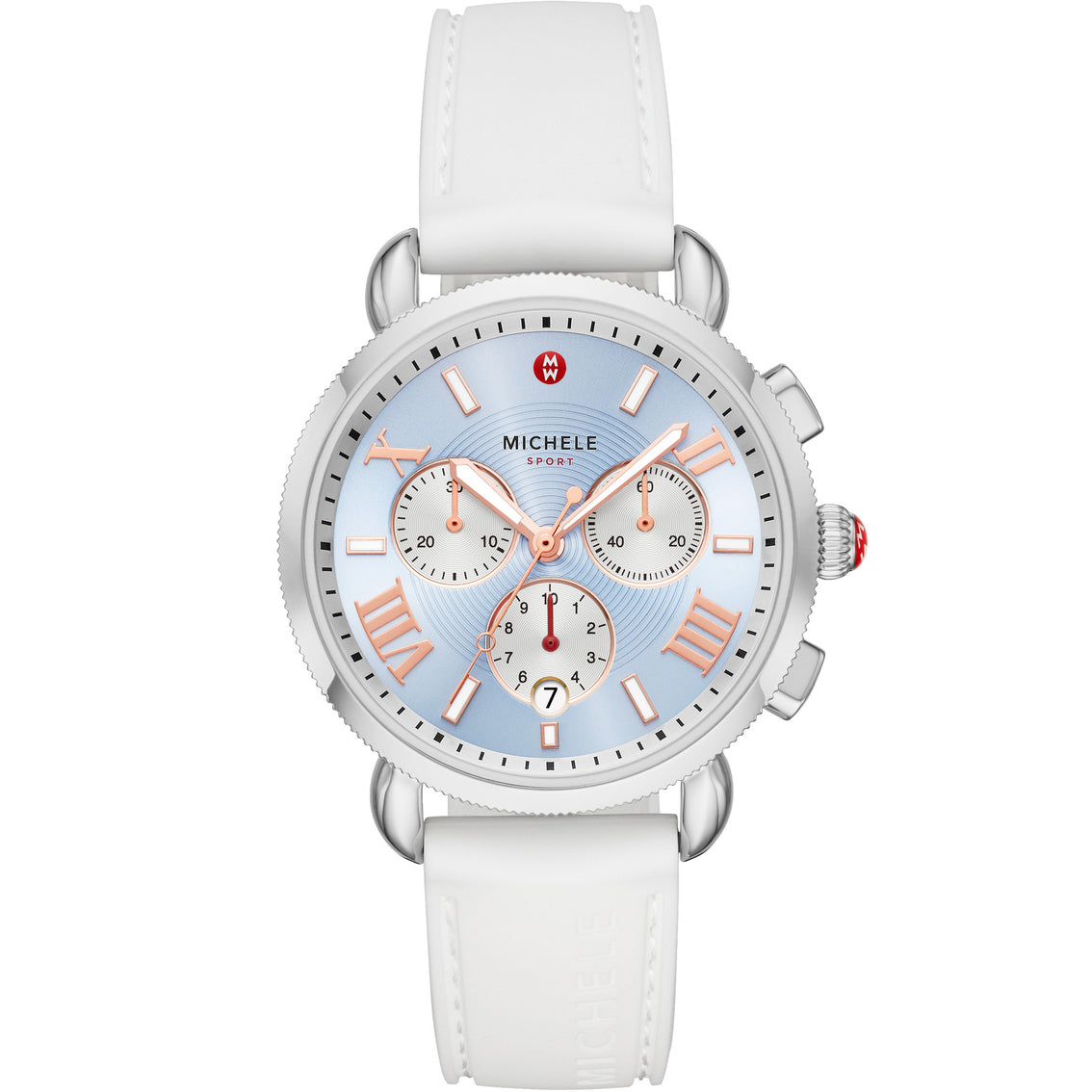 Sporty Sail Stainless Sky Sunray Watch | Michele | Luby 