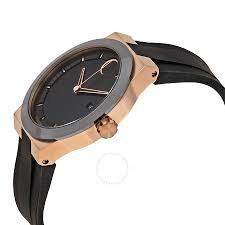 Movado Black and Rose Gold | Movado | Luby 