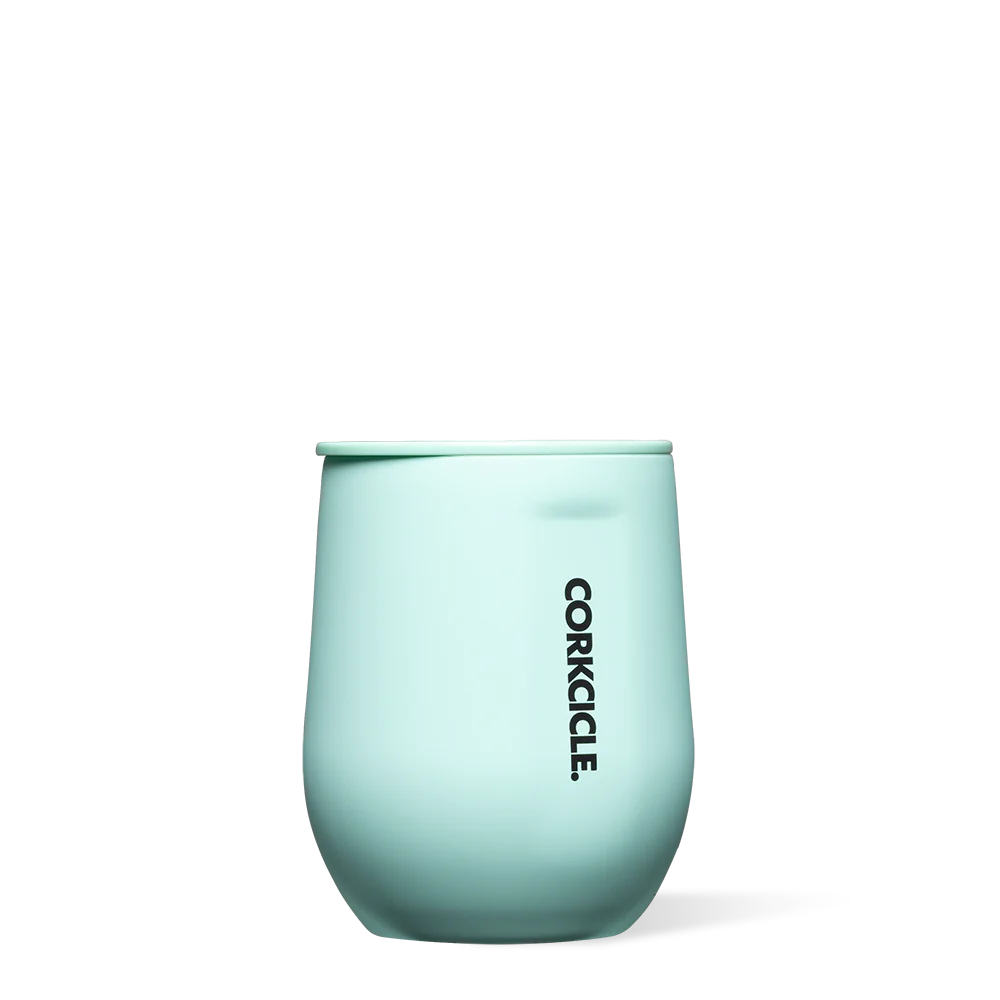 Stemless 12oz Sun-Soaked Teal | Corkcicle | Luby 