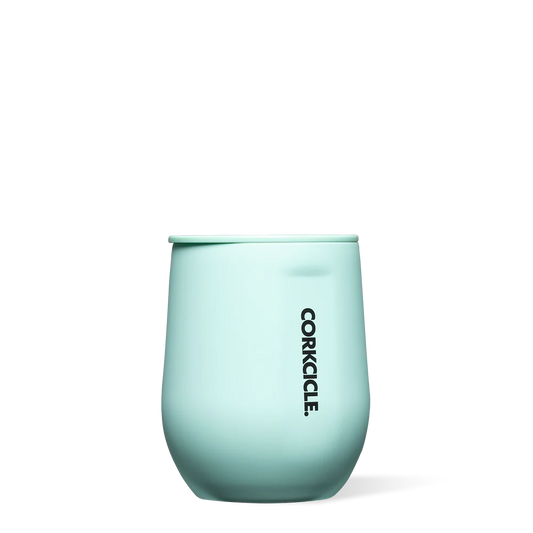 Stemless 12oz Sun-Soaked Teal | Corkcicle | Luby 