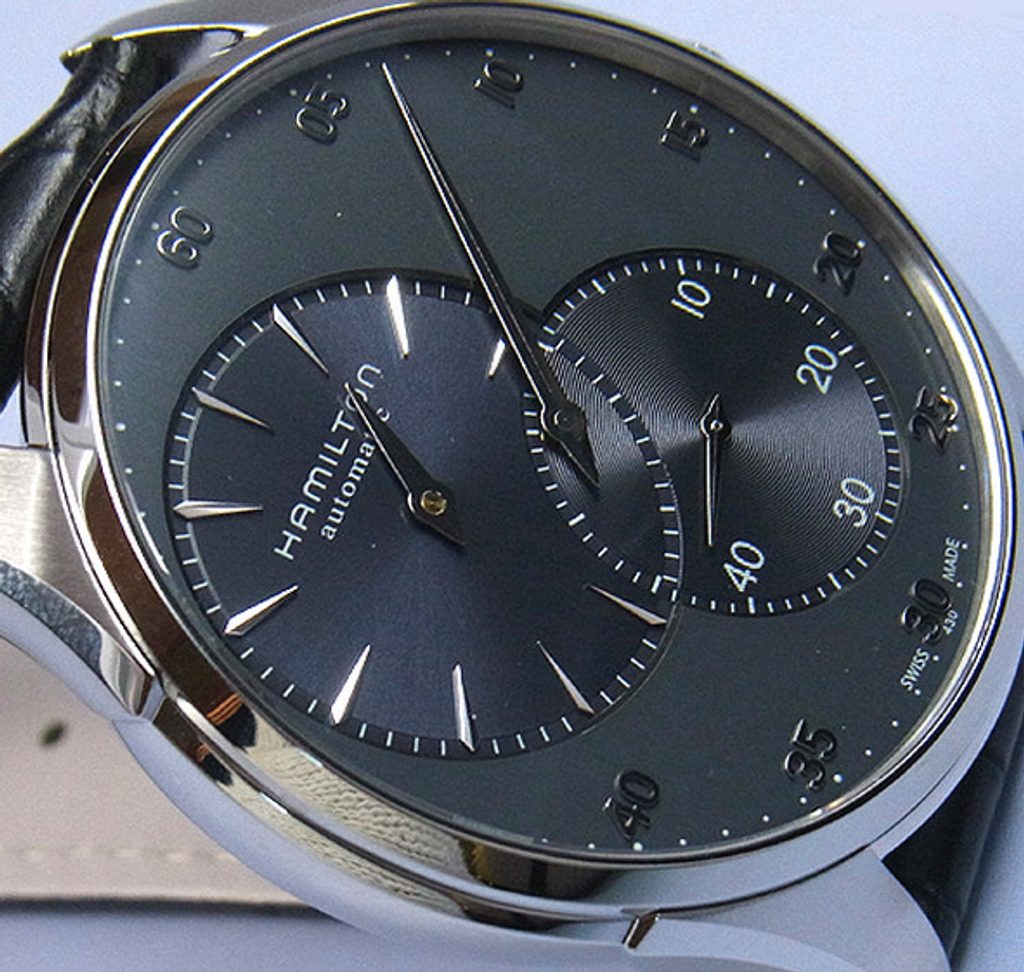 Jazzmaster Automatic Regulator (Silver/Blue) | Hamilton | Luby 