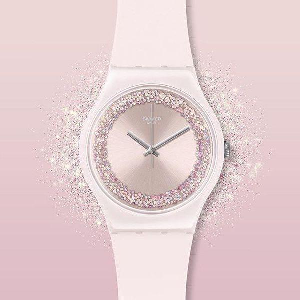 Pink Sparkles | Swatch | Luby 
