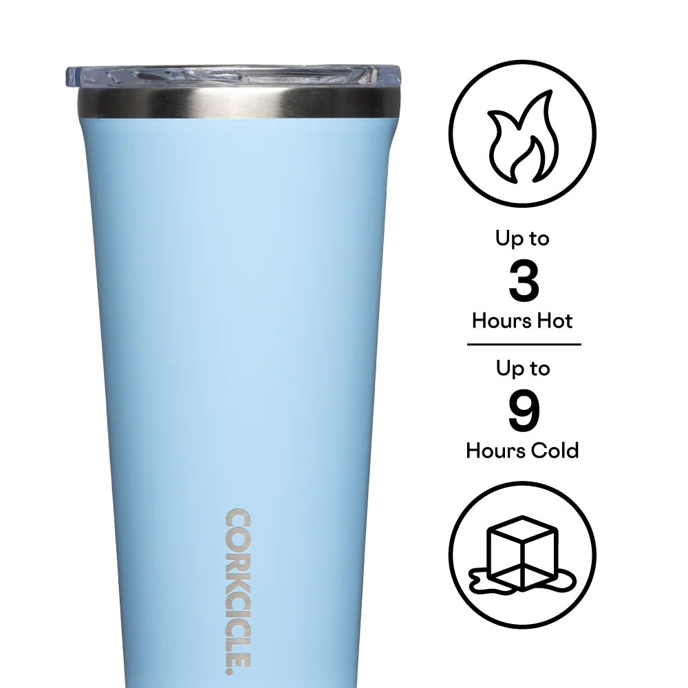 Tumbler 16oz Baby Baby Blue | Corkcicle | Luby 