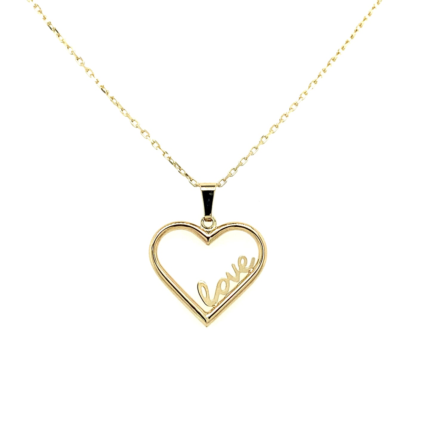 Ultra Fancy Necklace Heart Love | Luby Gold Collection | Luby 