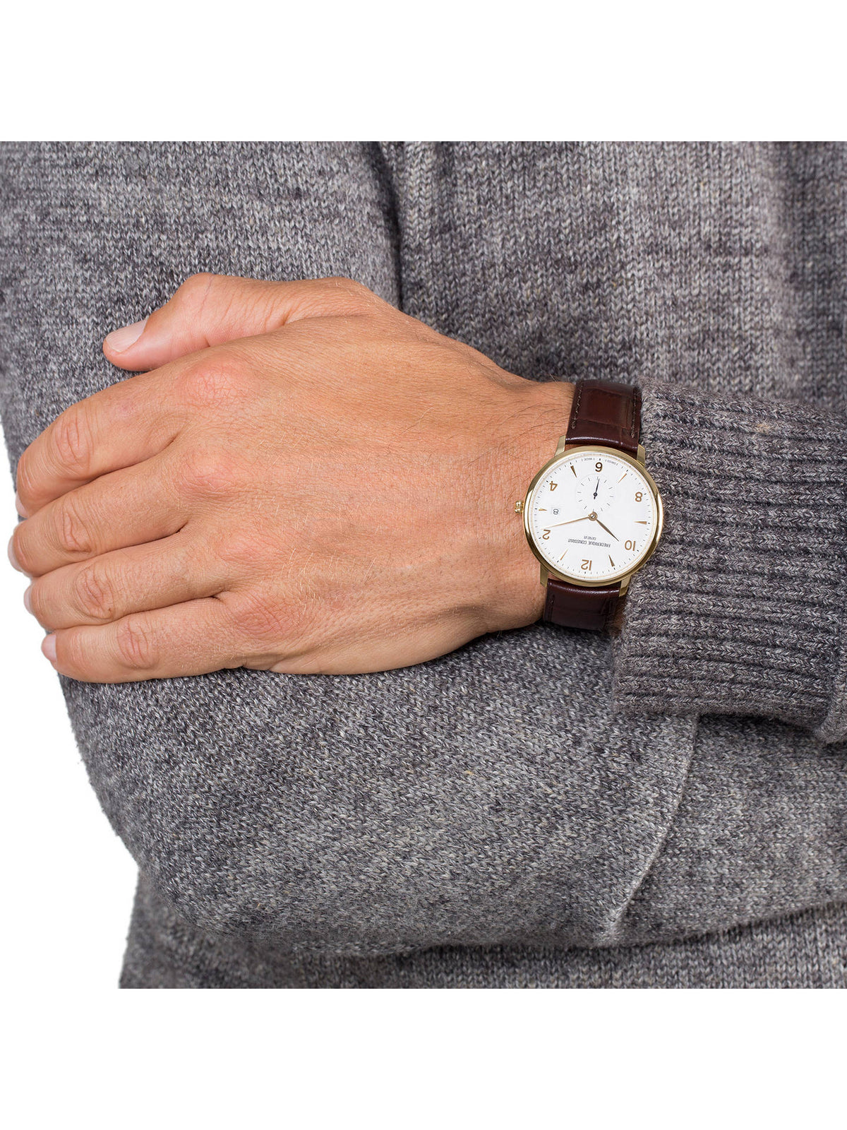 Slimline Quartz (White) | Frederique Constant | Luby 