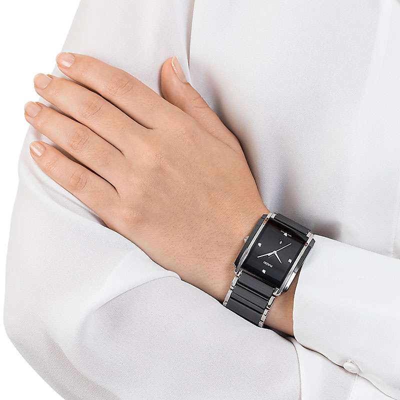 Integral Diamonds (Black/Silver) | Rado | Luby 