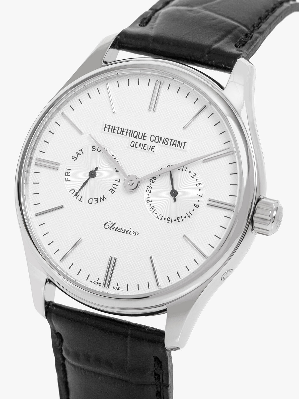 Classics Quartz (White) | Frederique Constant | Luby 
