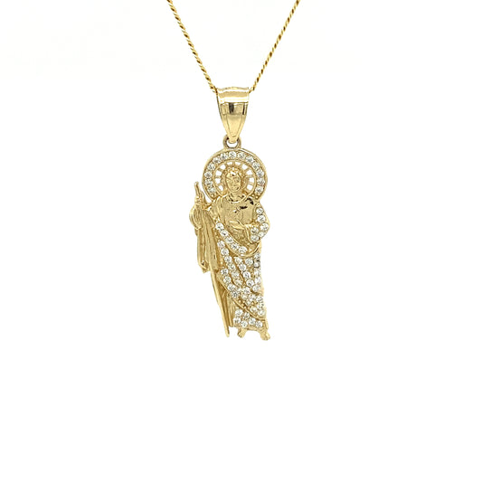 14K SAN JUDAS PENDANT | Luby Gold Collection | Luby 