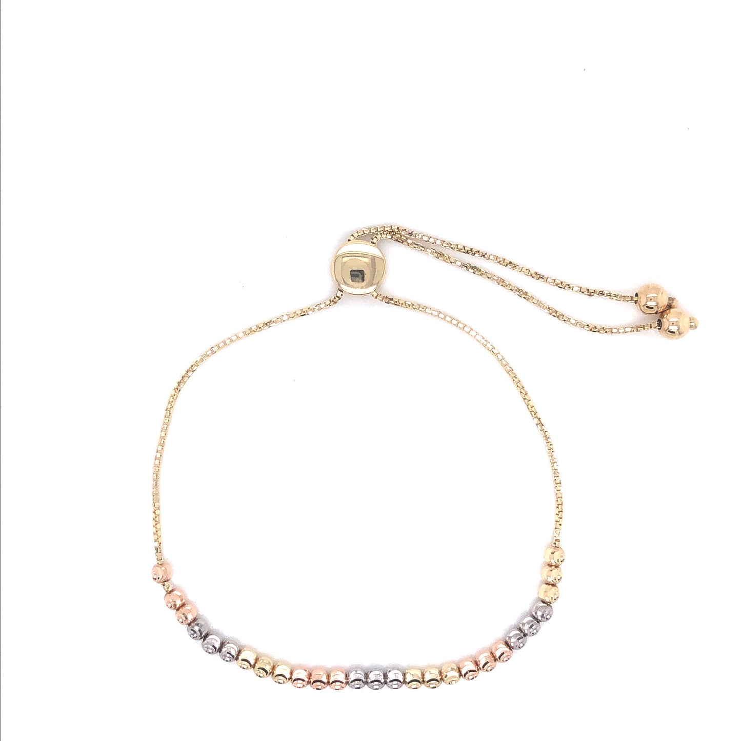 Tri-Color Gold Bracc with Pellet | Luby Gold Collection | Luby 