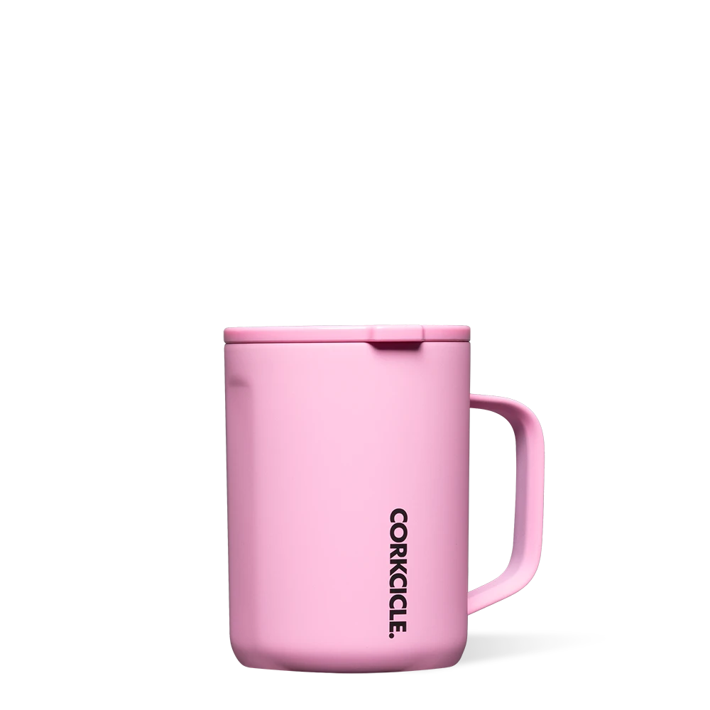 Mug 16oz Sun-Soaked Pink | Corkcicle | Luby 
