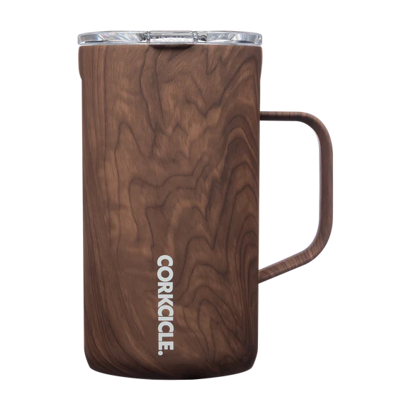 22oz Mug Walnut Wood | Corkcicle | Luby 