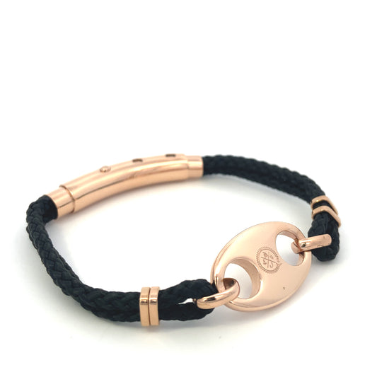 Double Cord Mariner Link Rose Gold | Seaknots | Luby 