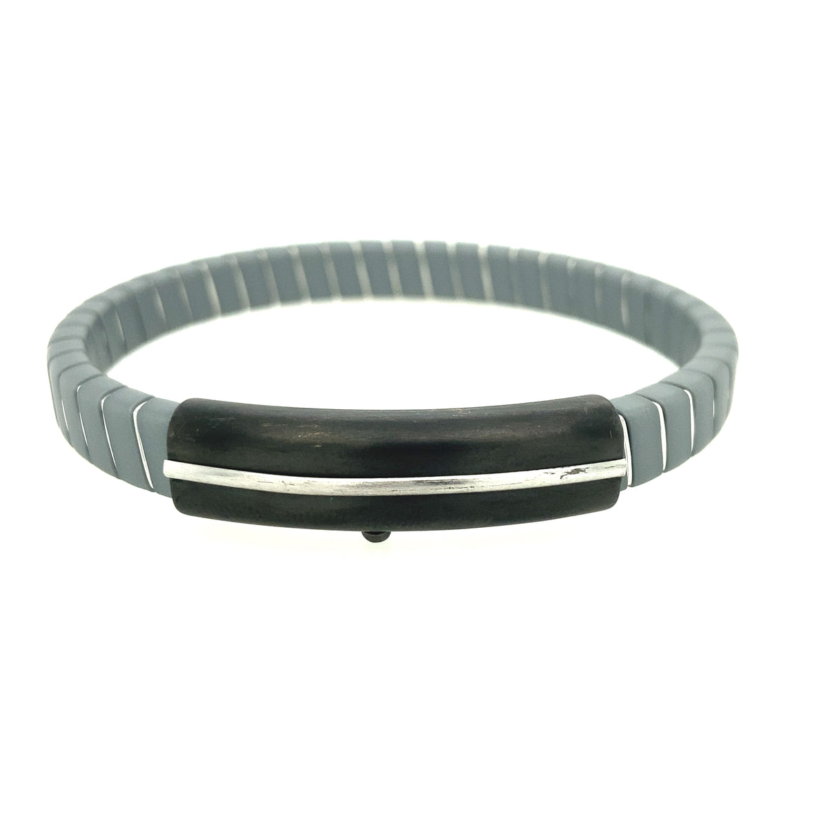Rubber with Stripes Bracelet | BORSARI | Luby 