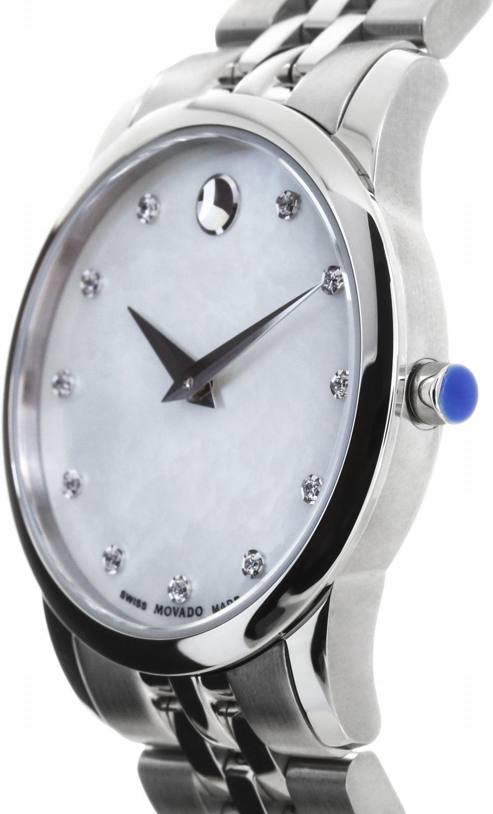 Museum Classic Mother of Pearl & Diamonds | Movado | Luby 