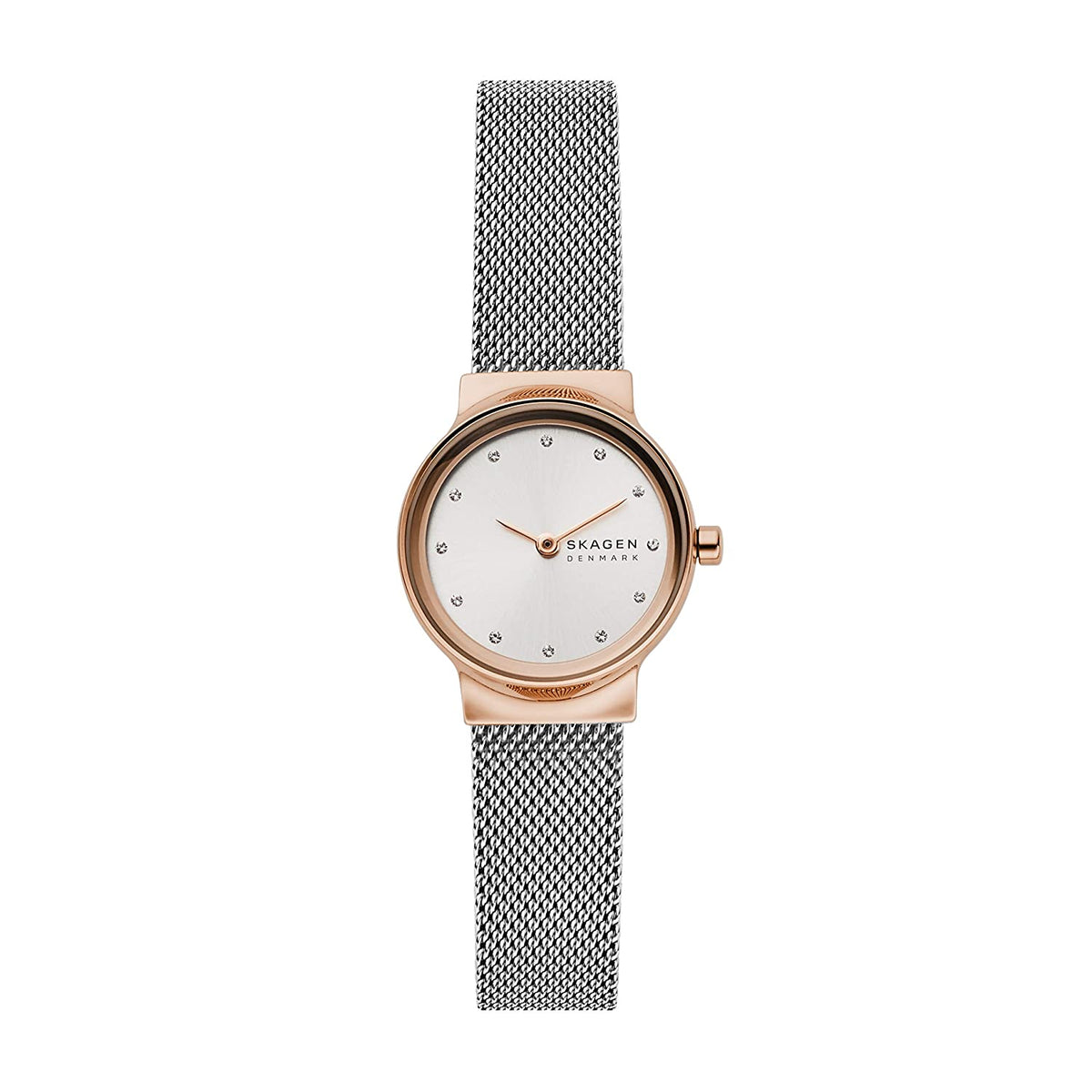 Freja Mesh Watch (Silver/Rose-Gold) | Skagen | Luby 