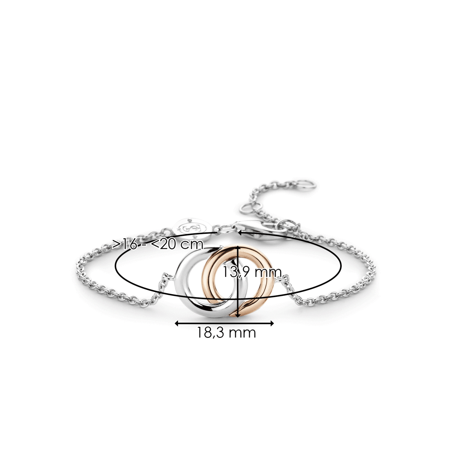 Entwined Circle Bracelet | Ti Sento Milano | Luby 