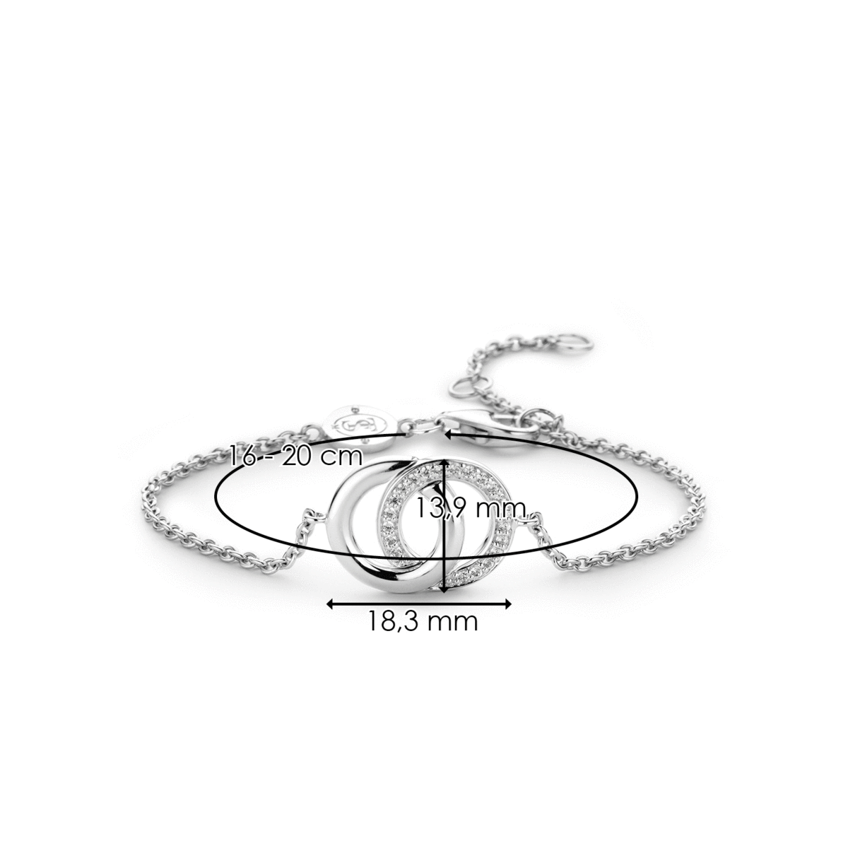 Entwined Circle Bracelet | Ti Sento Milano | Luby 