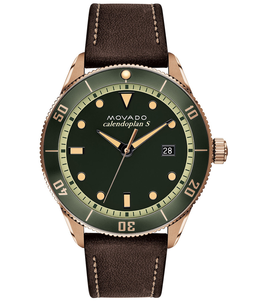 Movado Heritage Green (43mm) | Movado | Luby 