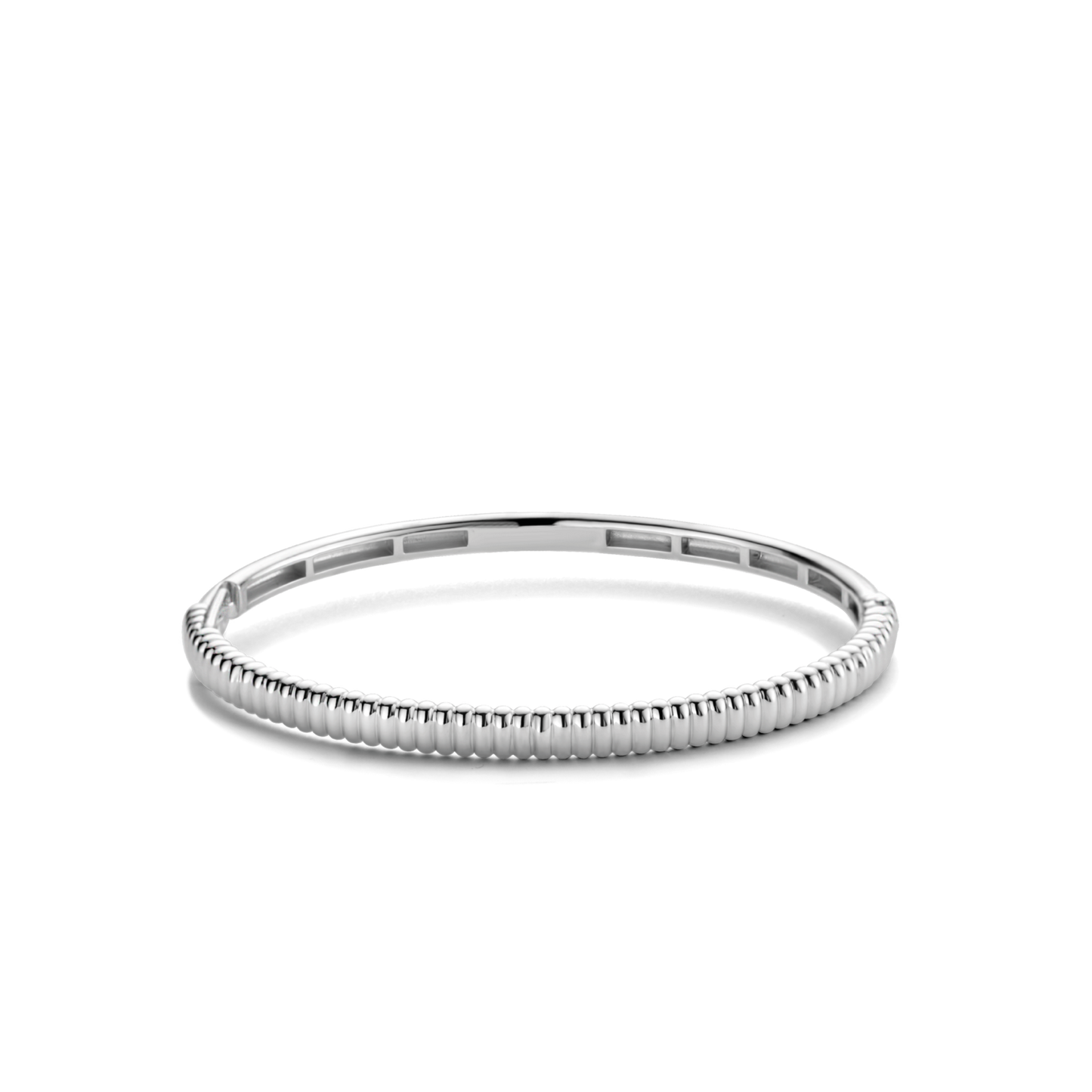 SILVER BANGLE | Ti Sento Milano | Luby 